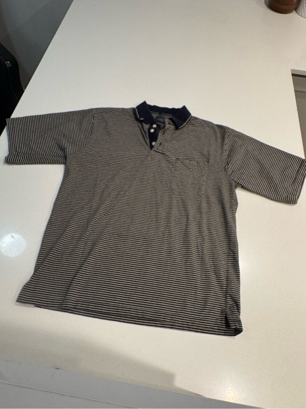 Vintage Steve Stricker for Fairway Sport Striped Polo Shirt